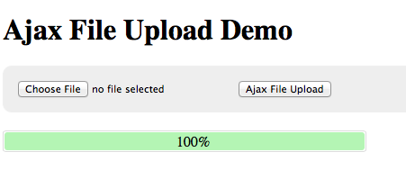 Ajax File Upload JQuery Tutorial