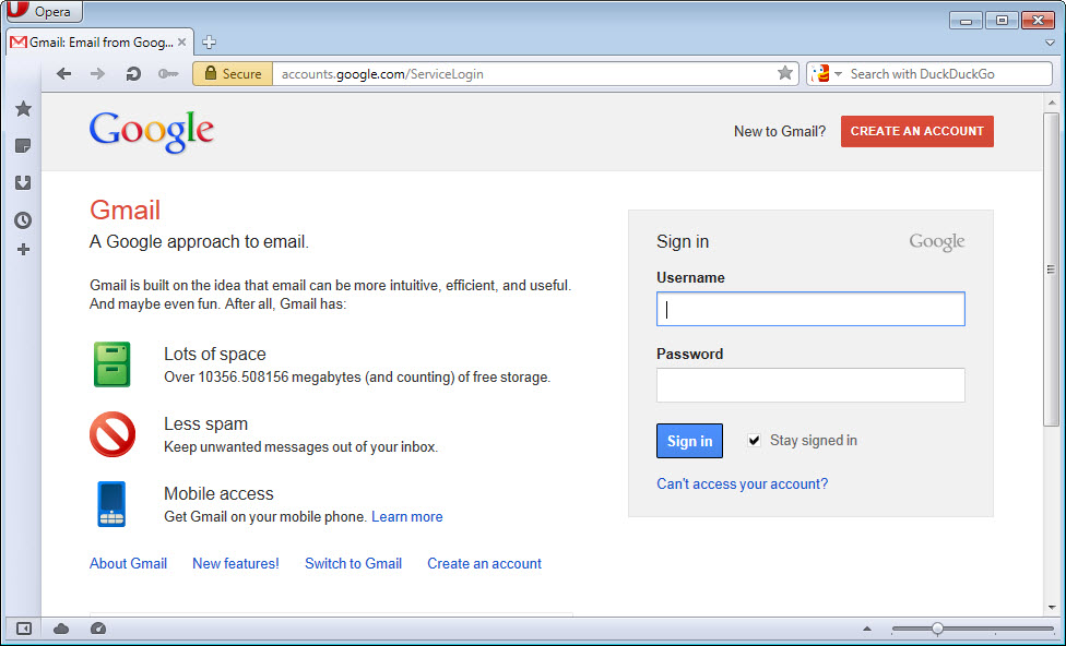 Gmail Sign in